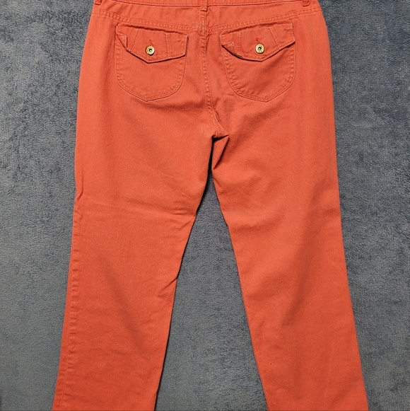 Simply Vera Vera Wang Pants - Vera Wang Women's 8 Coral Pants Jeans Straight Stretch